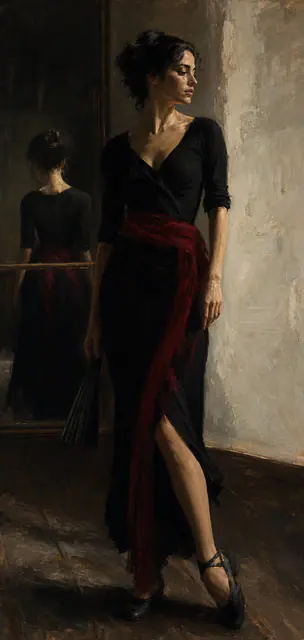 Lucía Ferrer After Rehearsal by GenMoMA Atelier