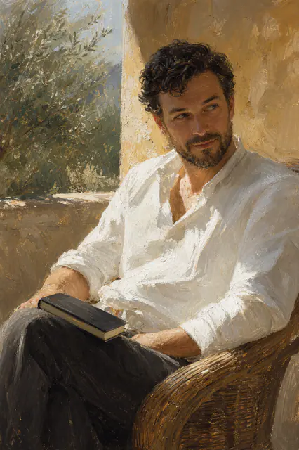 Thomas Keane on the Terrace by GenMoMA Atelier