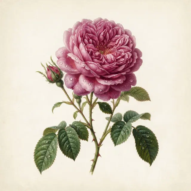 Rosa Centifolia (Cabbage Rose)